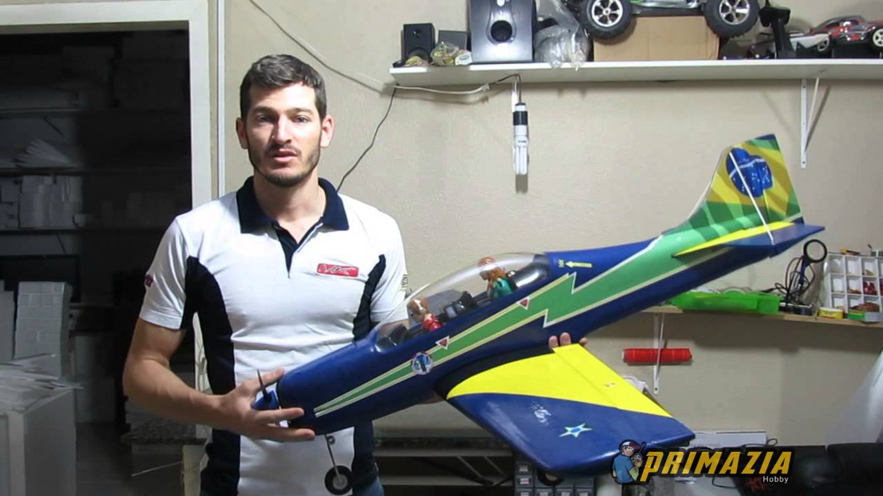 Demonstração de Vôo Tucano 130cm - Primazia Hobby