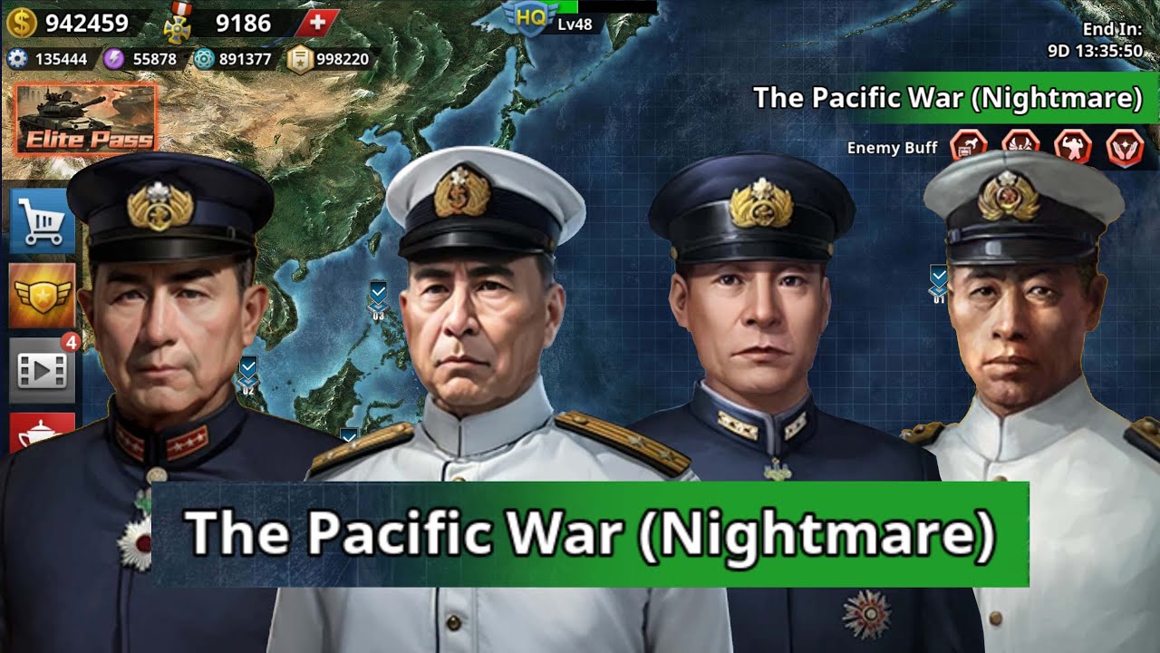 WC4 PACIFIC WAR NIGHTMARE EVENTS!