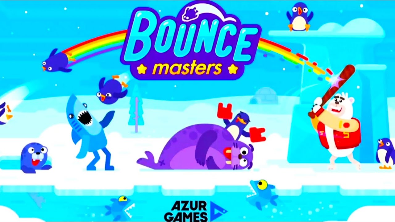 Bounce Master Penguin Games Gameplay 😜Bounce and smash hit the penguin sky high!|| Android, IOS✅