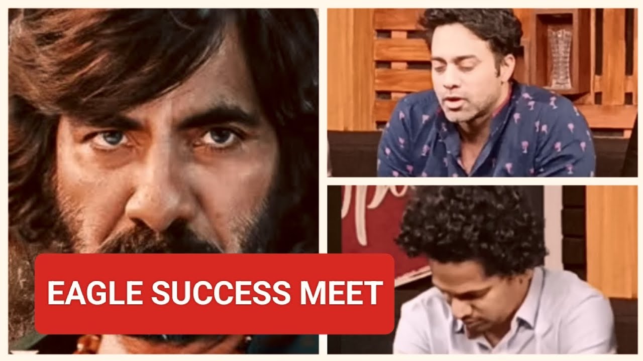 EAGLE SUCCESS MEET | TALK ABOUT MOVIE RESPONSE | SPEAKING HERO NAVADEEP #mornigvibes #raviteja