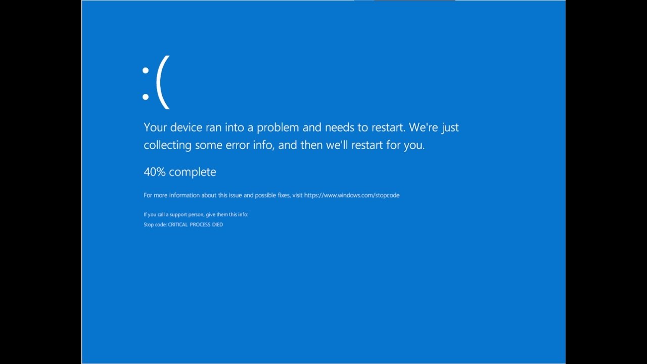 Windows 10 Bluescreen speedrun World Record 2022 - 2,800 seconds