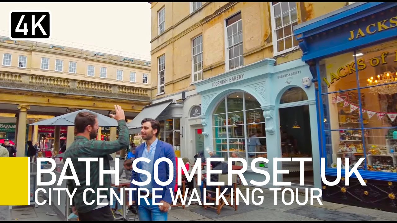 Bath, Somerset, UK City centre walking tour