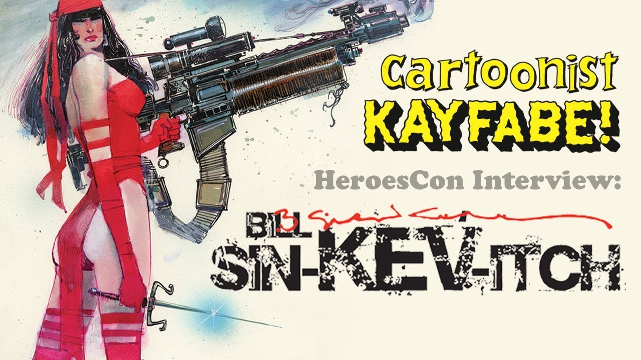 Bill Sienkiewicz Interview, Heroes Con 2019