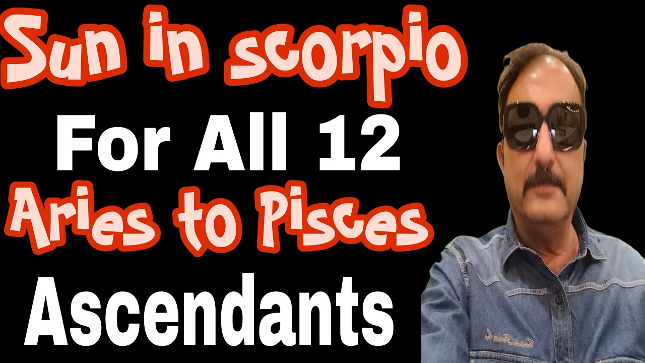 Sun In Scorpio - Sudden Changes In Life & Career 