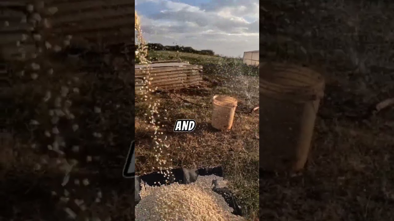 How wind can effortlessly clean corn 