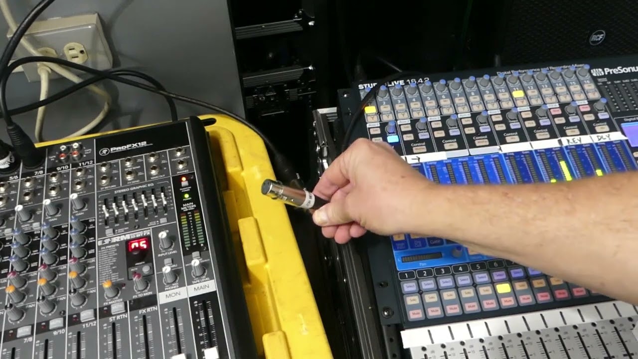 Using phantom power on audio consoles; an overview