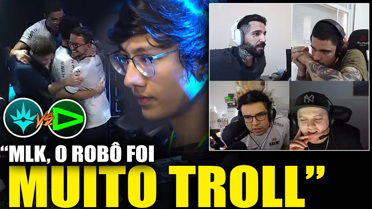 BrTT e amigos INCRÉDULOS com a DERROTA da Loud para Liberty