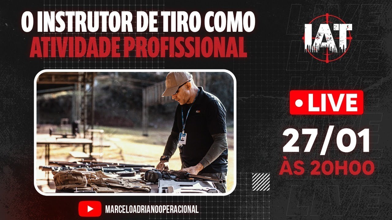 O instrutor de tiro como atividade profissional