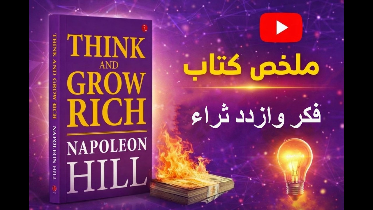 فكّر وازدد ثراءً | ملخص كتاب سيغيّر طريقة تفكيرك للأبد