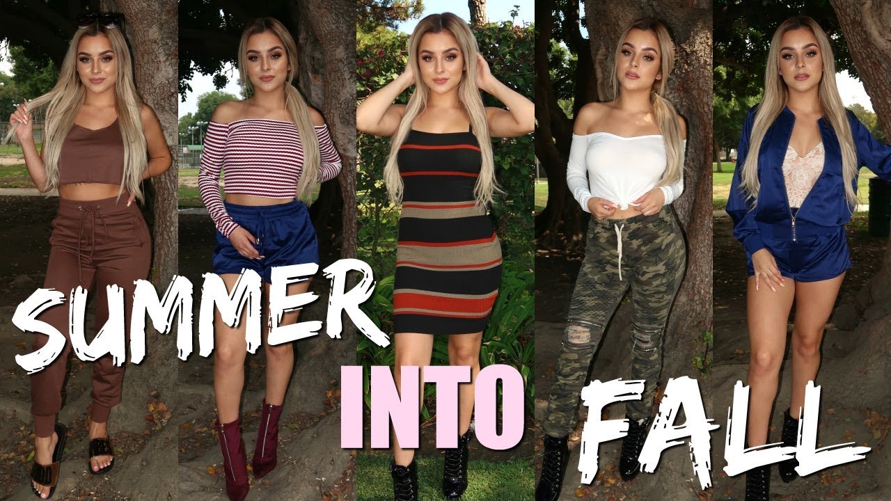 SUMMER INTO FALL LOOKBOOK FT. WINDSOR HOCO DRESSES | Aidette Cancino