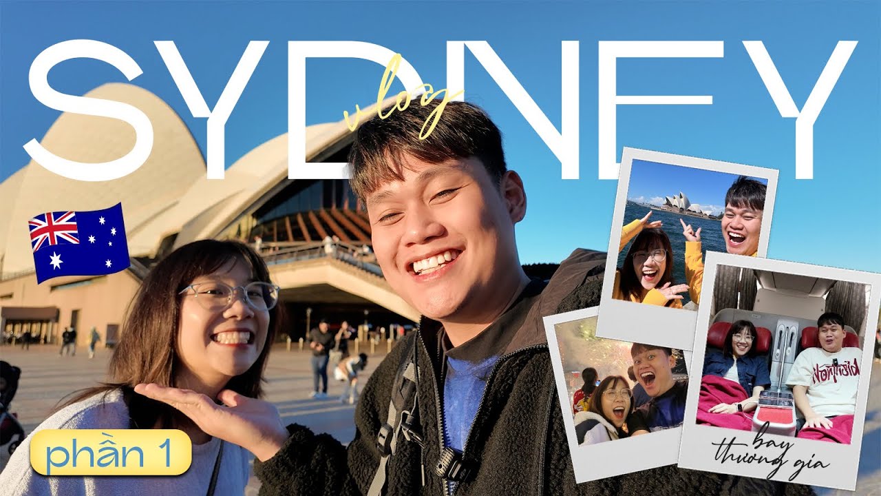 VLOG HAI VỢ CHỒNG ĐẠI NÁO SYDNEY🇦🇺: BAY THƯƠNG GIA, ĐI THĂM NHÀ HÁT OPERA SIÊU ĐẸP!!!