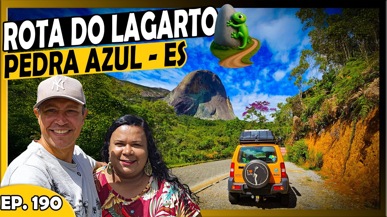 ROTA DO LAGARTO 🦎 | O CAMINHO QUE ABRAÇA A PEDRA AZUL 🌄 COM VISUAIS DE TIRAR O FÔLEGO 🌿 - T1.EP190