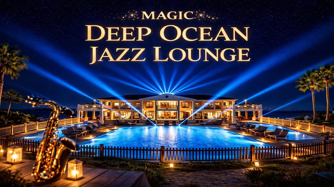 Magic Ocean Jazz Lounge | Smooth Chill & Blues — Vol.4 (Night Voyage Edition)