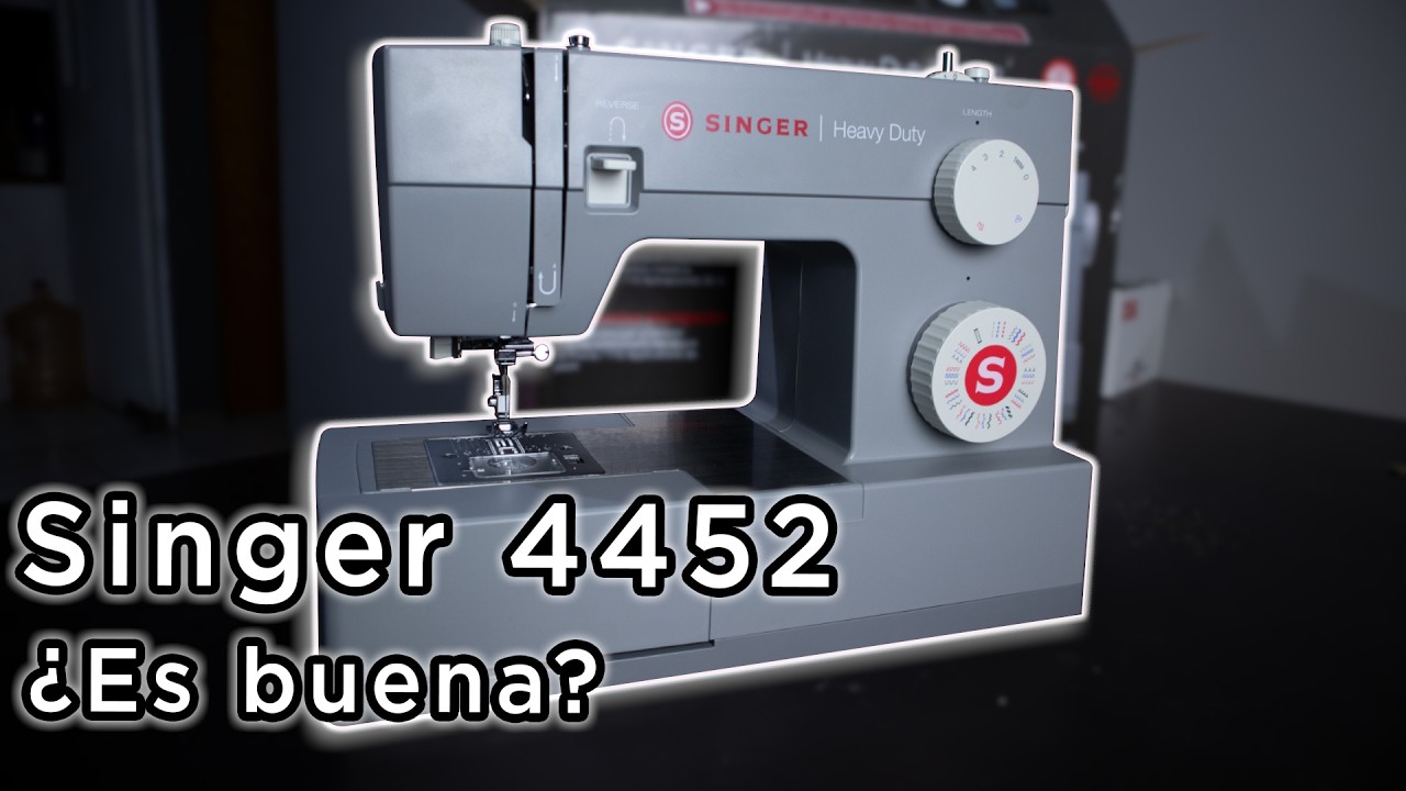 ¿Vale la pena la Singer 4452? Unboxing + Review | Angie 💗🧵