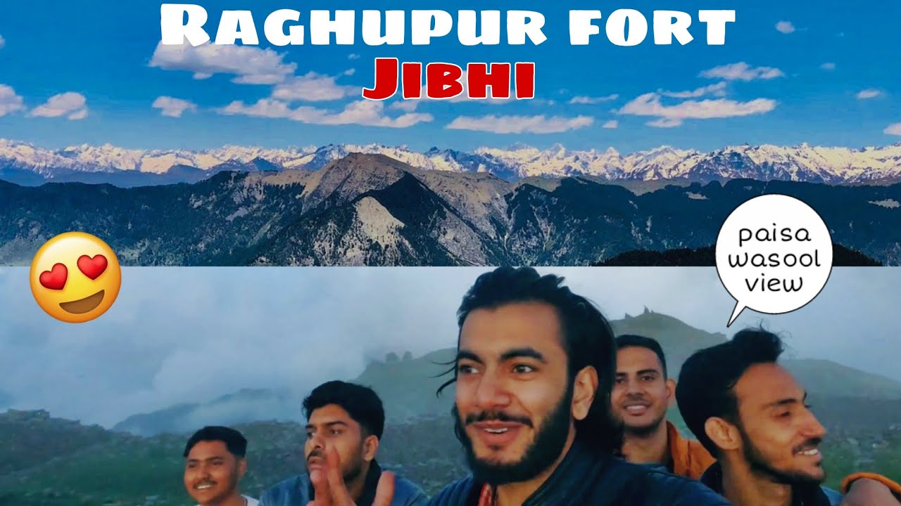 Camping in India's highest fort | Raghupur fort | Jibhi , himachal 2024