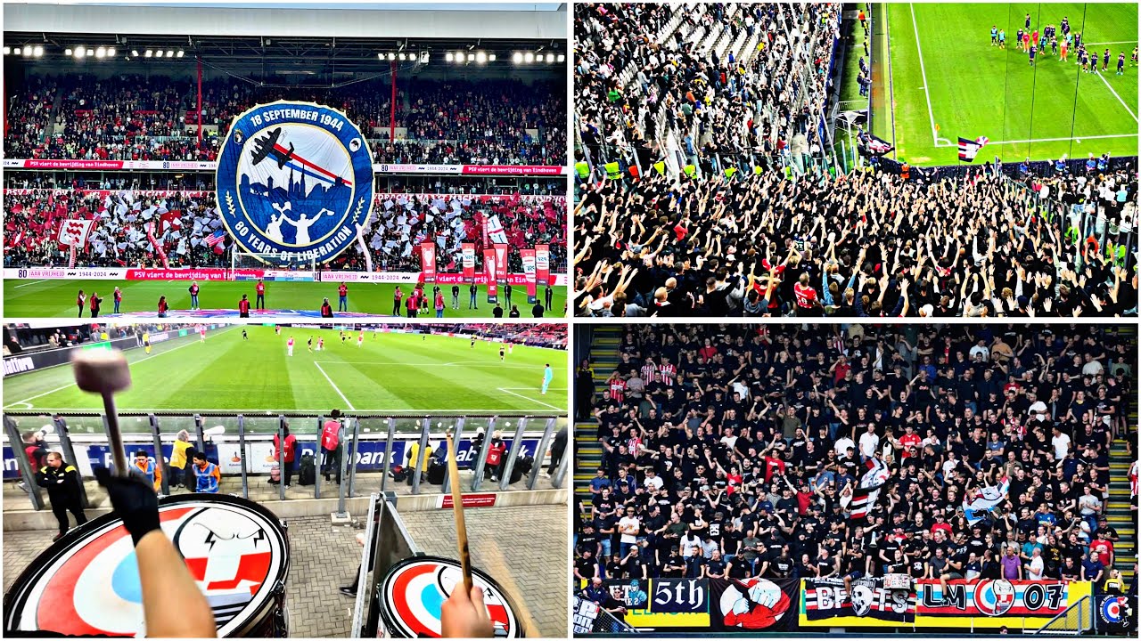PSV Support Compilatie 2024/2025 (Eerste seizoenshelft) part 1