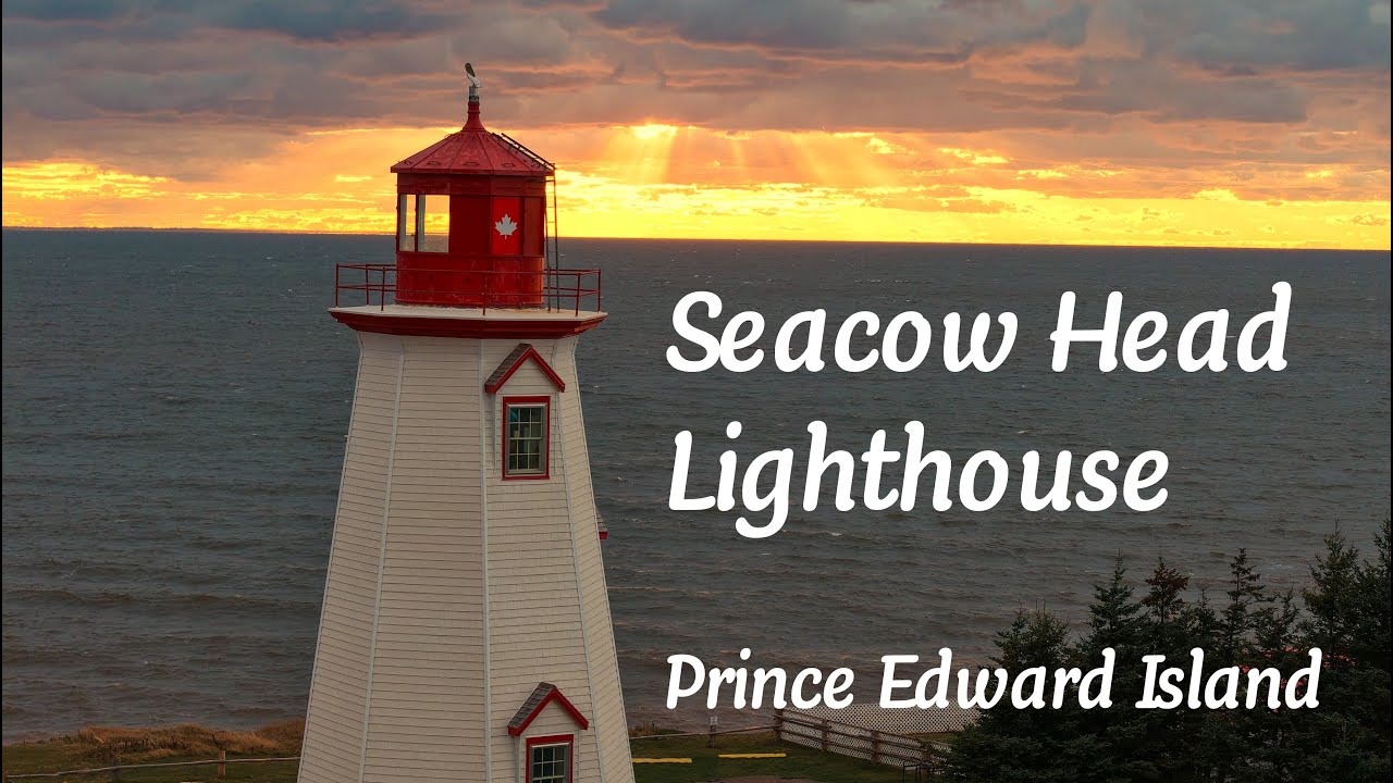Beautiful Seacow Head Lighthouse, Prince Edward Island, Canada