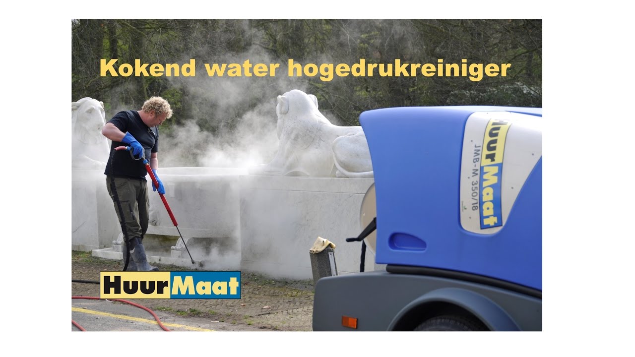 Huur bij HuurMaat: De veelzijdige DIBO 350/18 TG Kokend Water Hogedrukreiniger