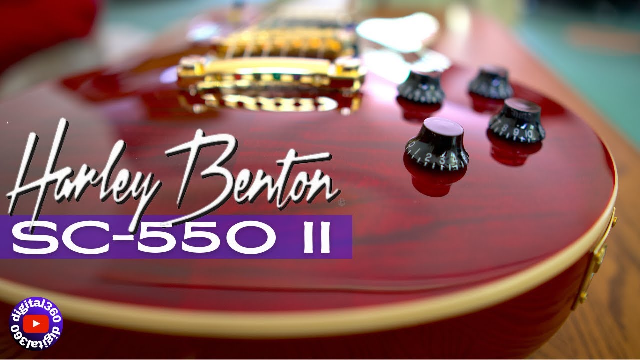 Harley Benton SC-550 ii Unboxing & Demo | First Impressions on my first EVER single cut guitar!