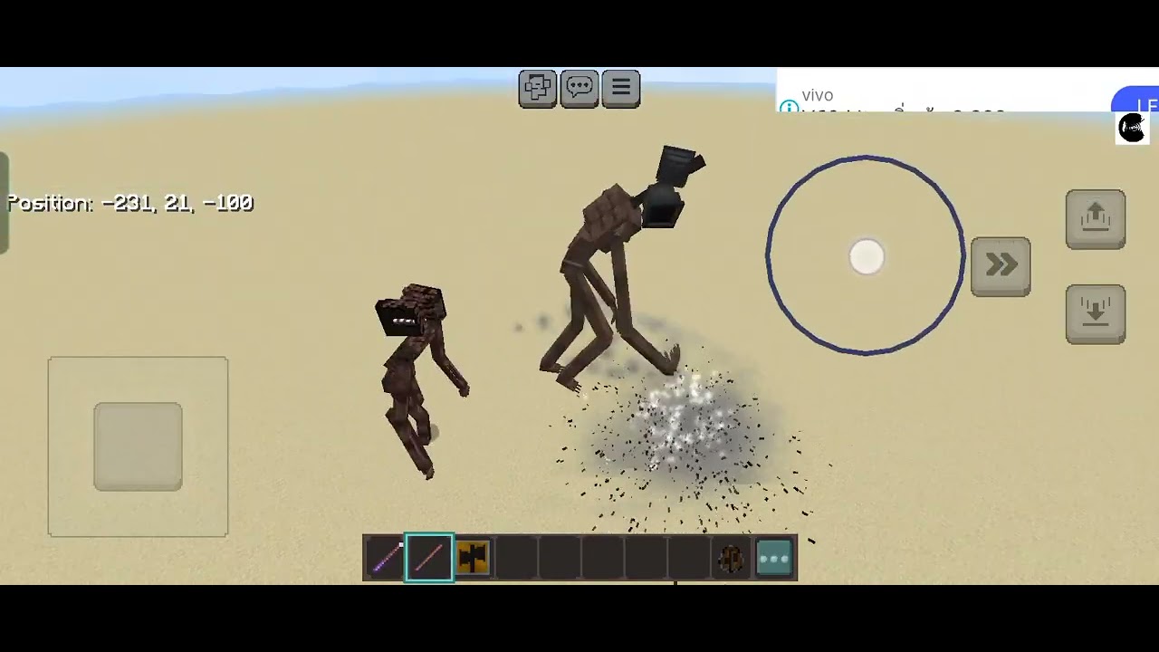 Siren Head Cartoon Cat (Ag_1) vs Siren Head Cartoon Cat (BendytheDemon18) Minecraft Mob Battles