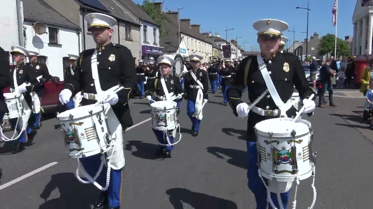 Mourne Young Defenders@County Down Junior Orange Parade Kilkeel  25-5-24 HD