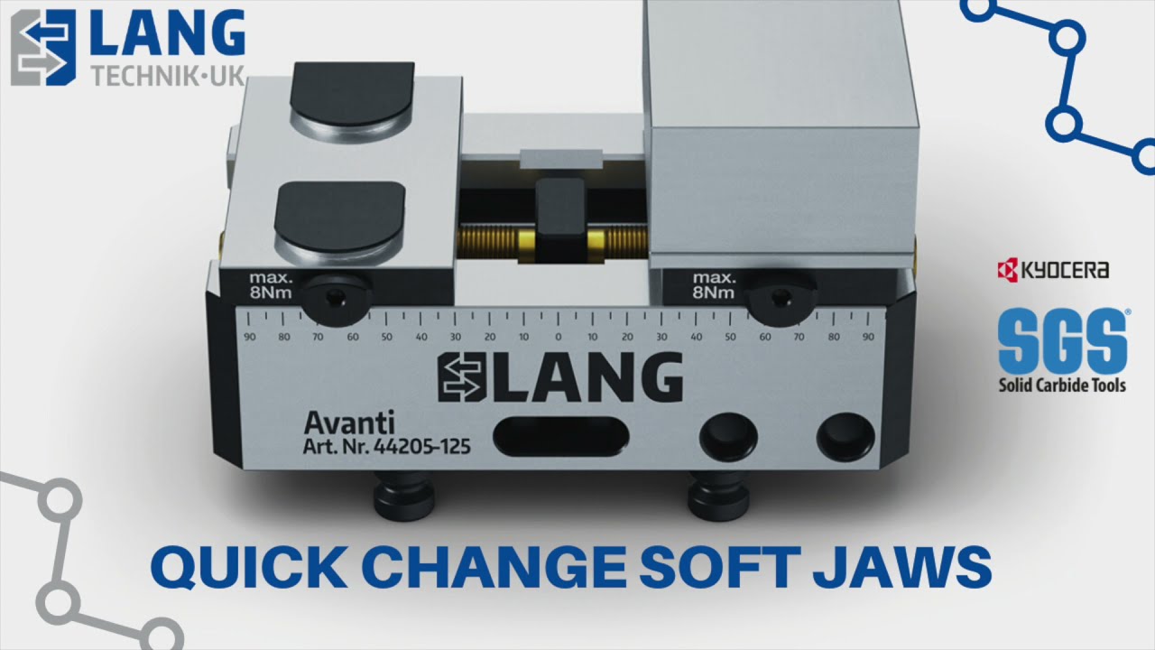LANG Avanti Quick Change soft jaws