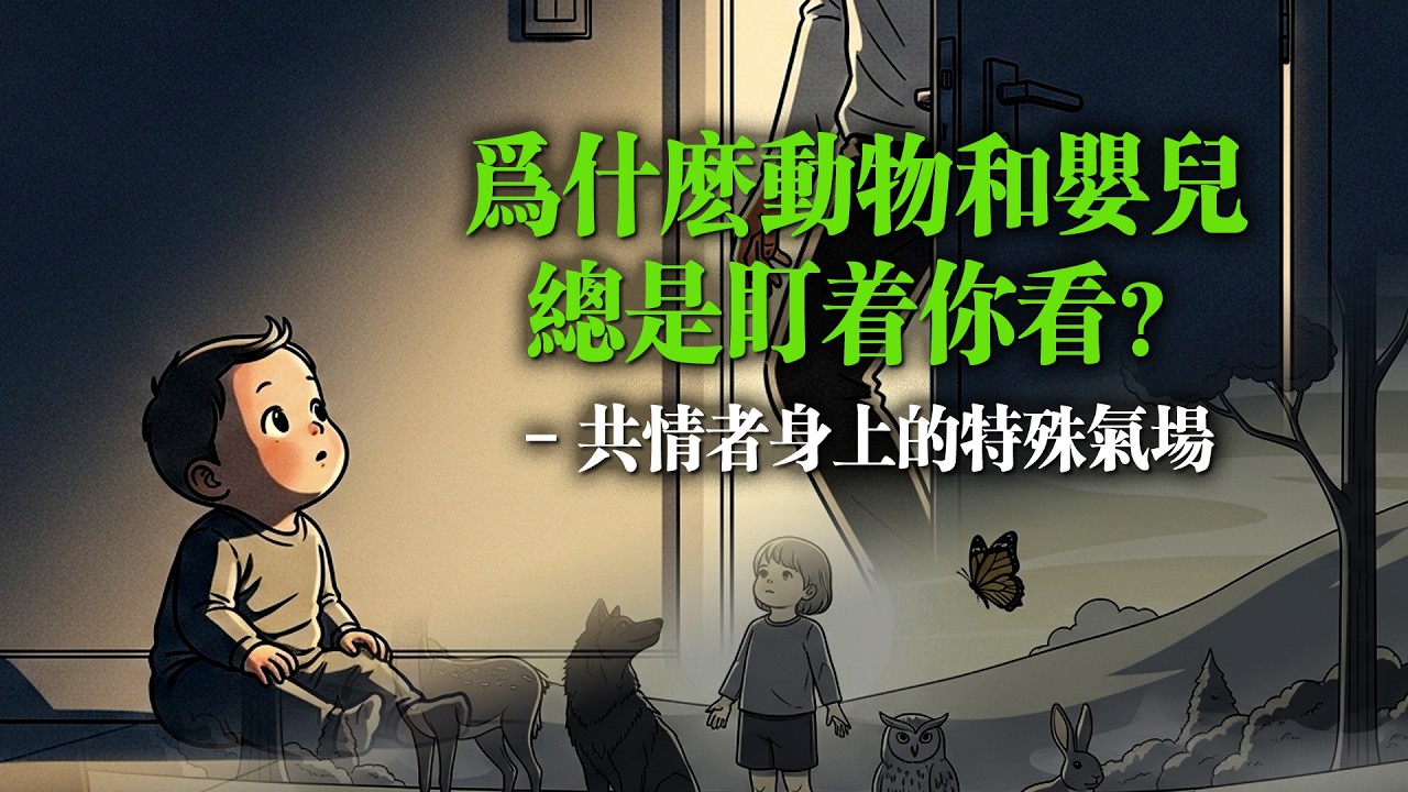 為什麼動物和嬰兒總是盯著你看？共情者身上的特殊氣場