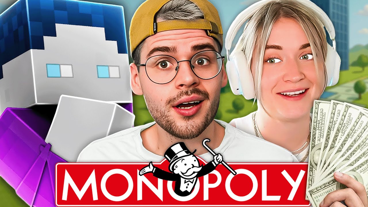 EXTREM LUSTIGE RUNDE MONOPOLY mit @BastiGHG und @merleperle
