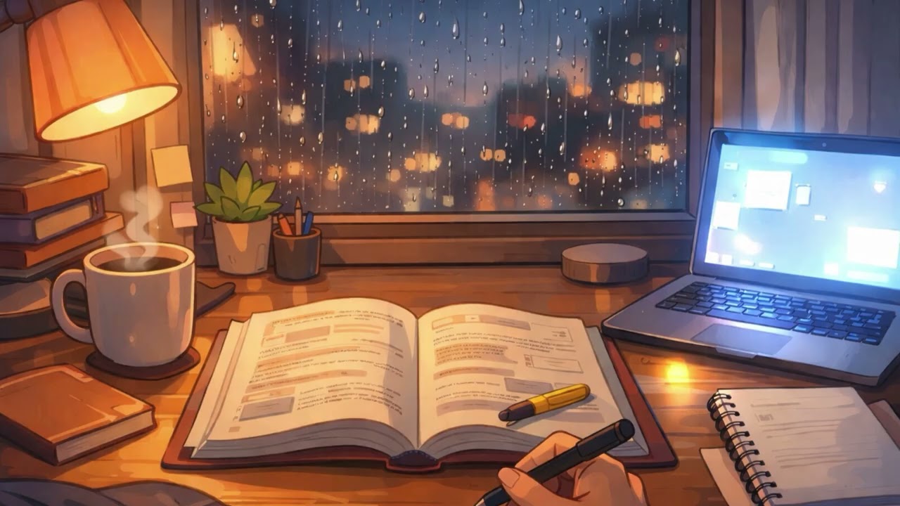 Relaxing lo-fi study music