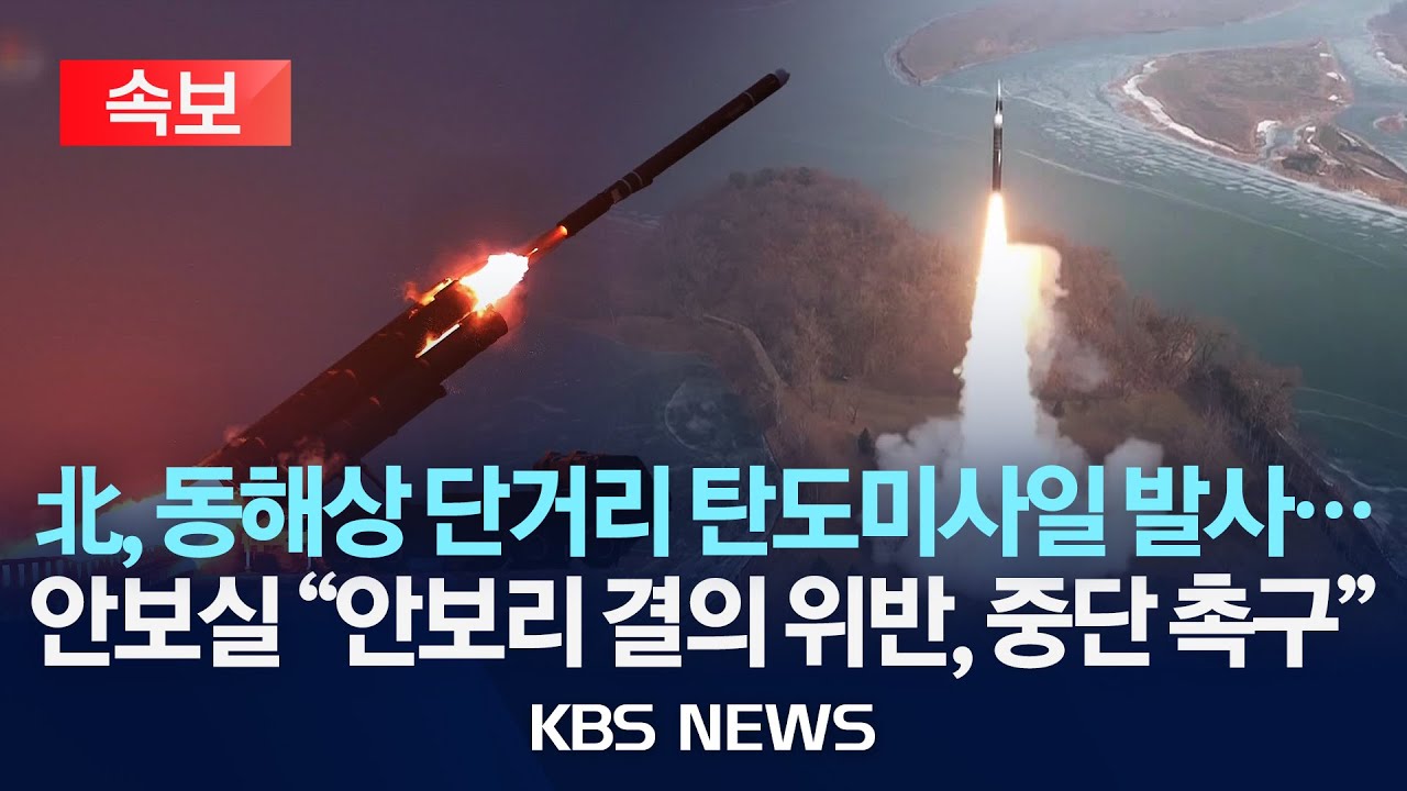 [속보] 북한, 탄도미사일 동해상 여러 발 발사…국가안보실 