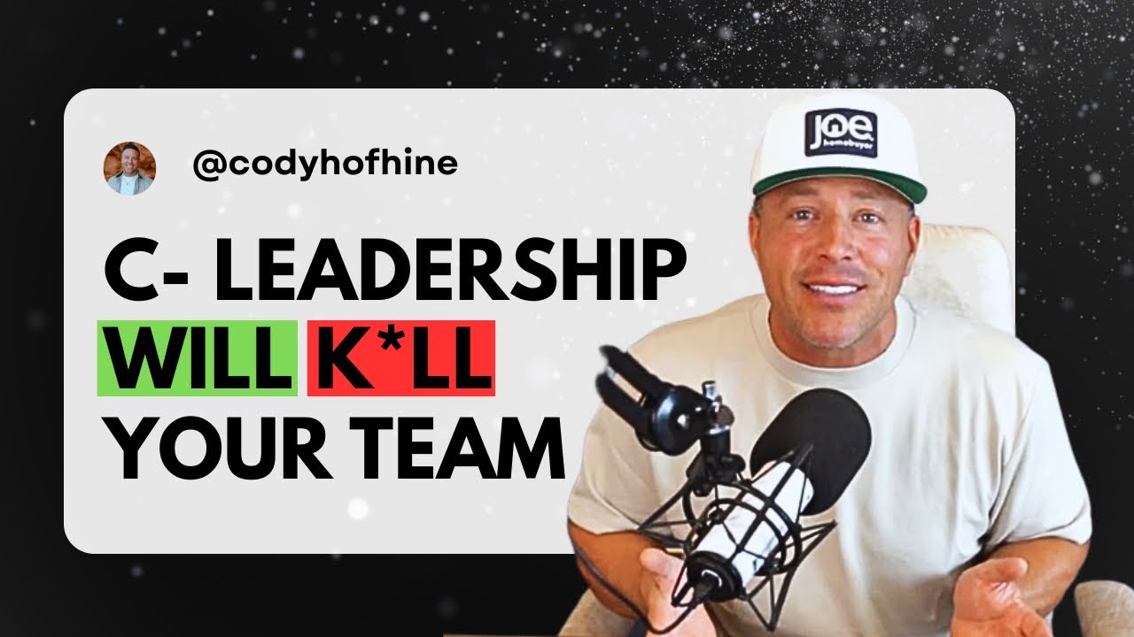 How to NOT ruin your team!