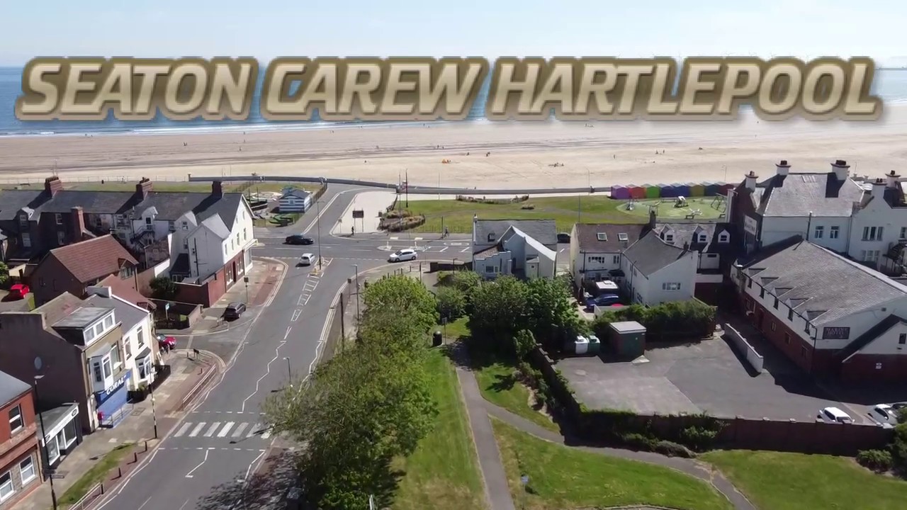 SEATON CAREW HARTLEPOOL FROM THE AIR MAVIC MINI DJI