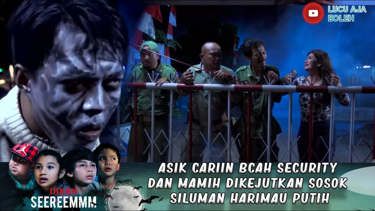 ASIK CARIIN BOCAH! SECURITY DAN MAMIH DIKEJUTKAN SOSOK SILUMAN HARIMAU PUTIH- IH SEREM