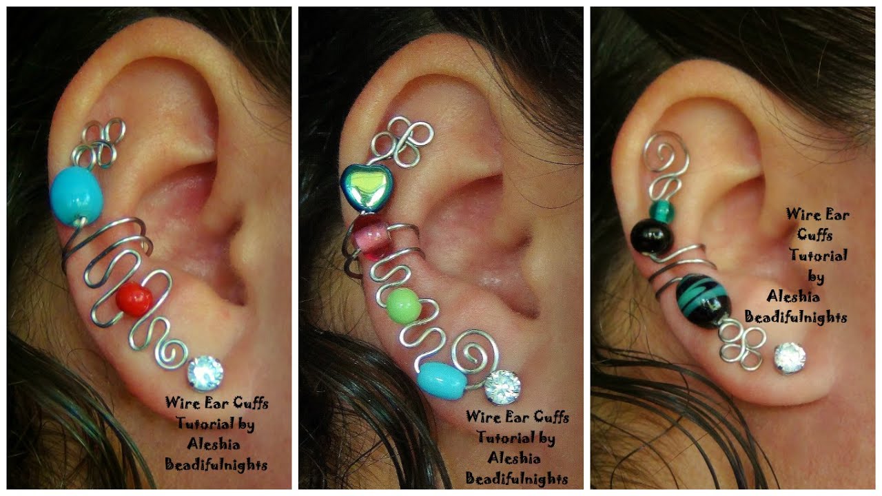 Wire Ear Cuffs Tutorial