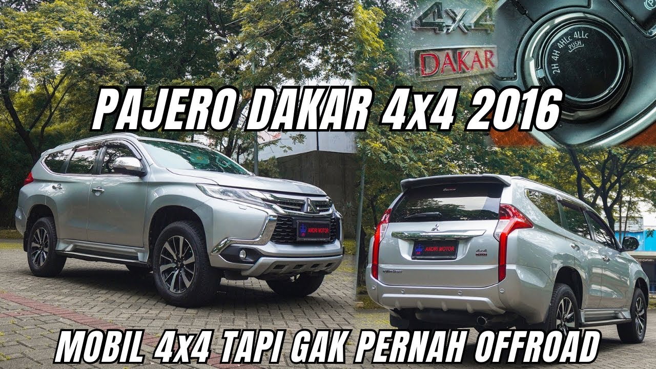 GAK BAKAL KETEMU KONDISI KAYAK GINI ‼️PAJERO DAKAR 4x4 2016