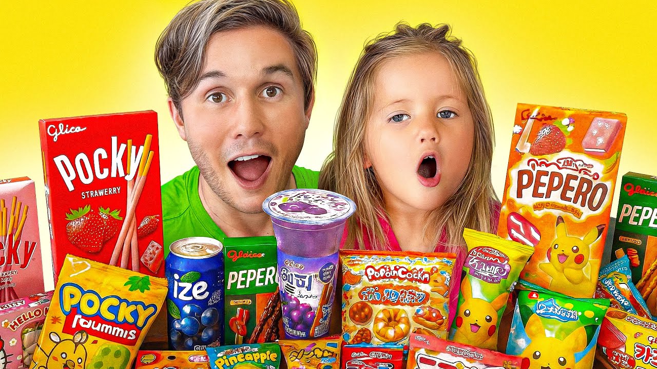 EXPERIMENTAMOS TUDO! 🍬🍭 Os DOCES MAIS LOUCOS do JAPÃO & COREIA!