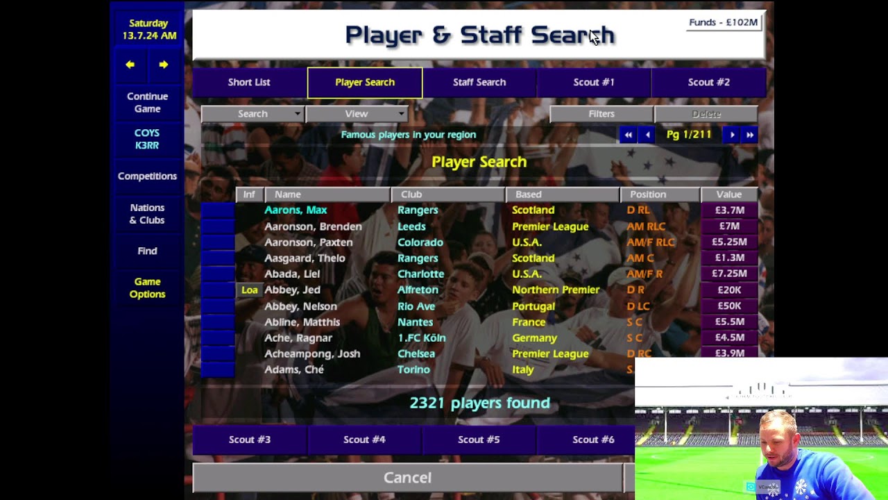 Championship Manger NEW UPDATE!!!! #championshipmanager #cm0102 #footballmanager #footballgame #fypシ