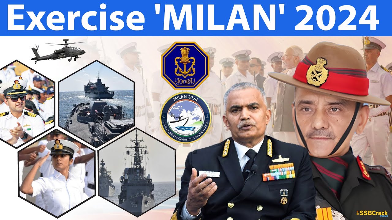 Exercise Milan 2024 | Multinational Naval Exercise Milan | Indian Navy