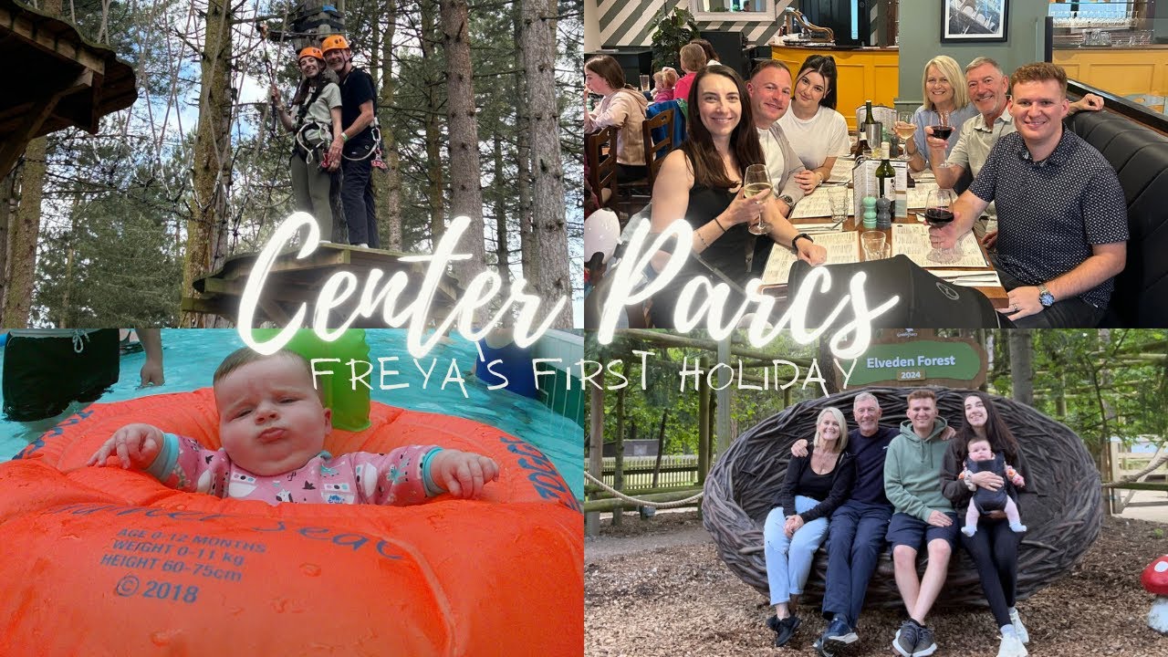 CENTER PARCS VLOG | Elveden Forest | Freya's s first holiday at 5 months old