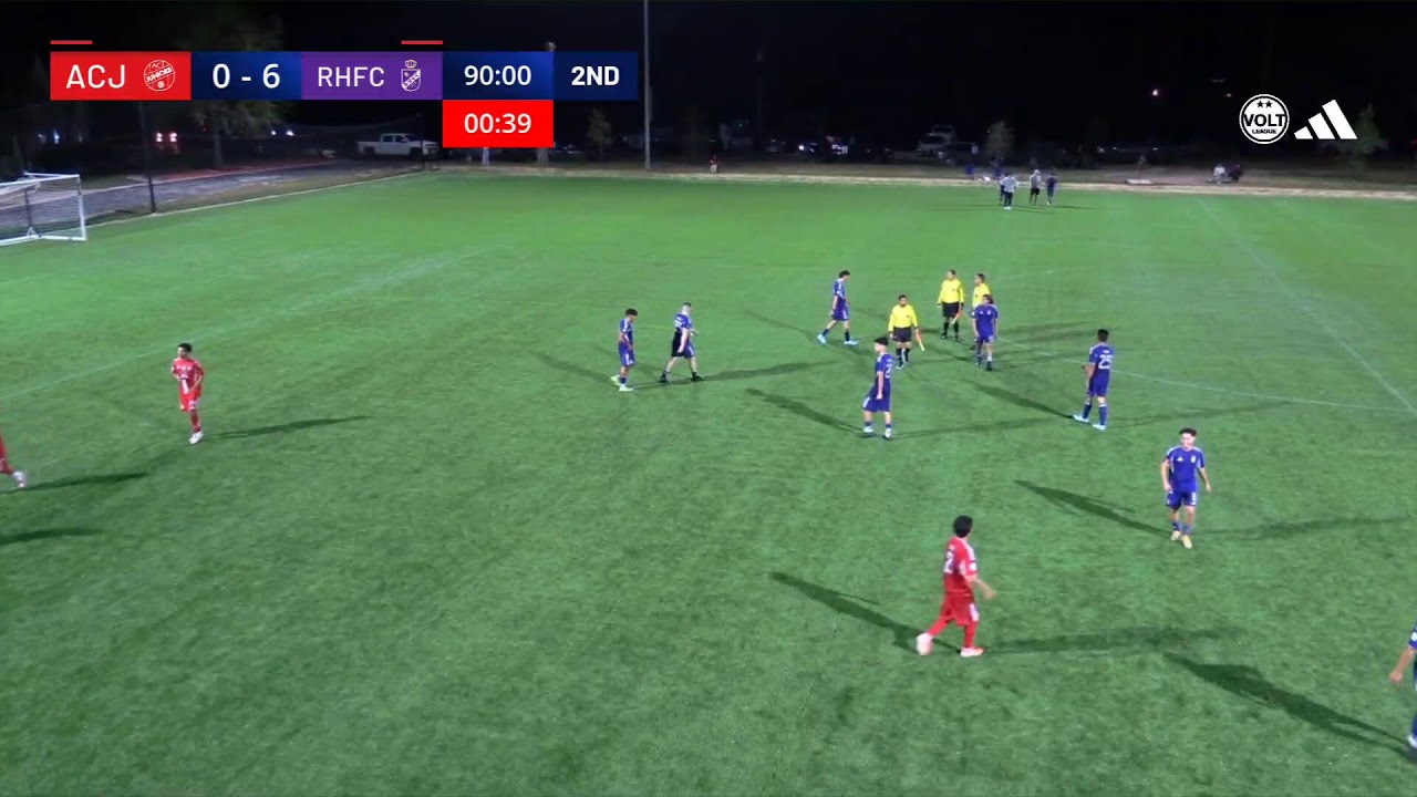 AC Juniors v Real Houston FC - 25/26 Adidas Volt League