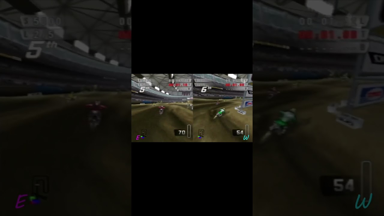 Heart of a warrior #mxvsatvunleashed #nostalgiaplaystation #splitscreen #funnygaming #multiplayer