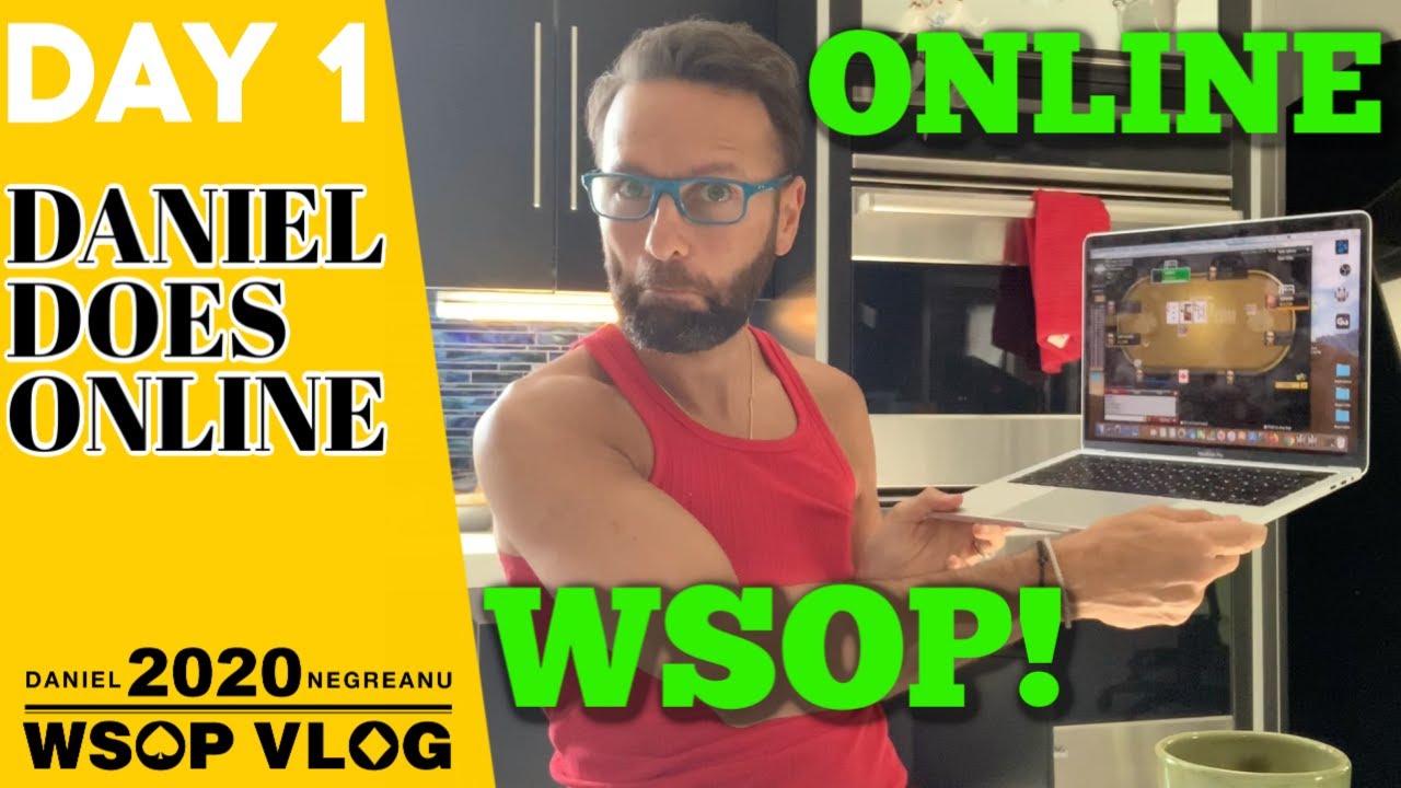 WSOP Online Day 1! - 2020 WSOP ONLINE VLOG 1