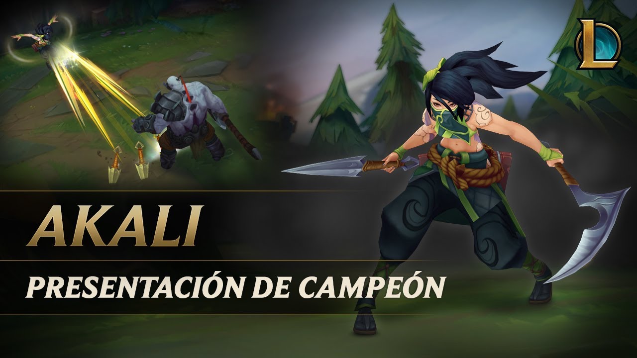 Presentación de campeón: Akali | Jugabilidad - League of Legends