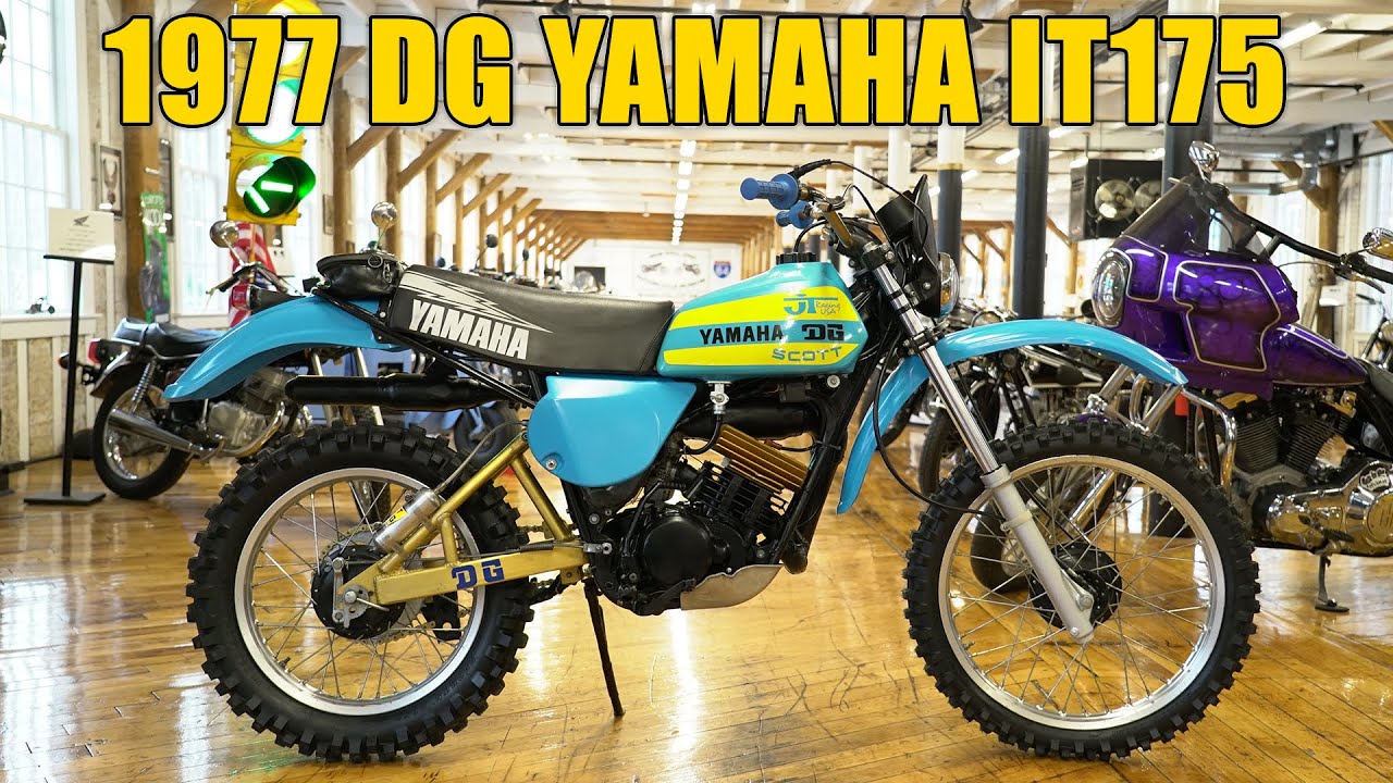 1977 DG YAMAHA IT 175 6 SPEED ENDURO