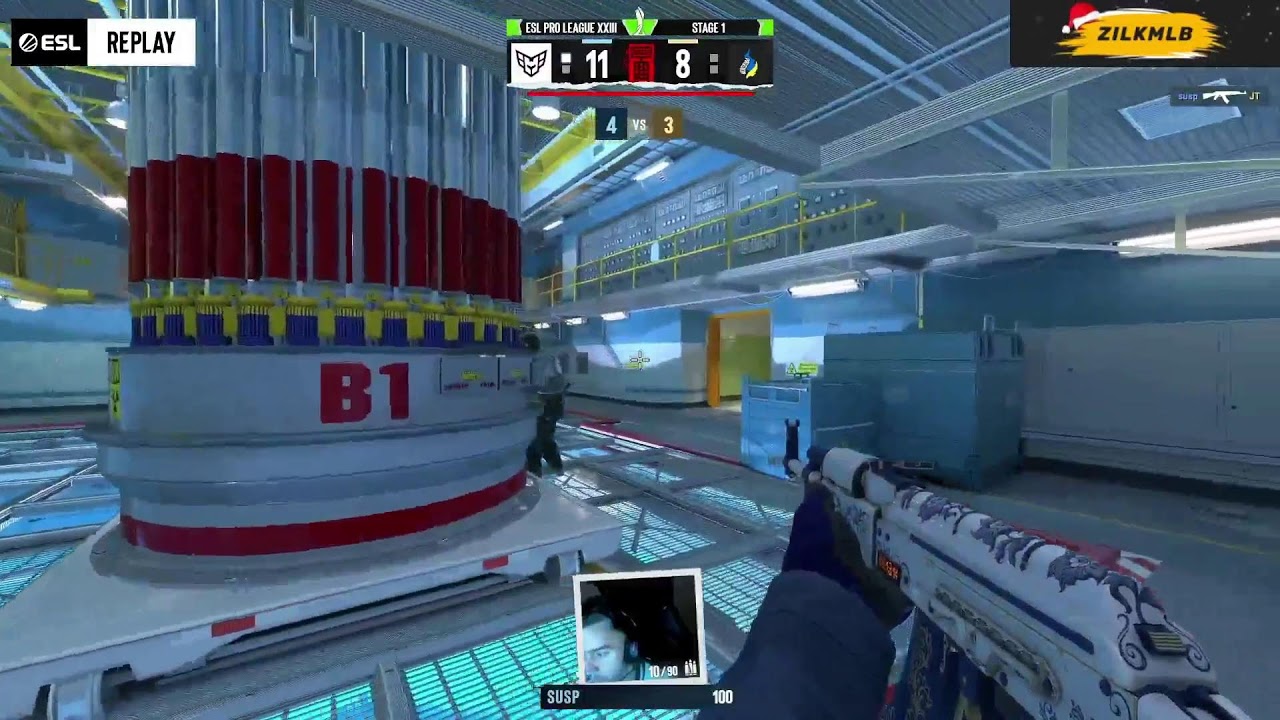 ESL Pro League Season 23 - Stage 1 Round4 MN CAST
