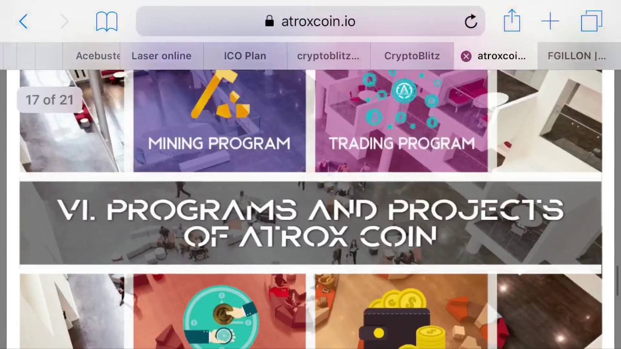 AtroxCoin - Deposit Day 1 - Lending ICO
