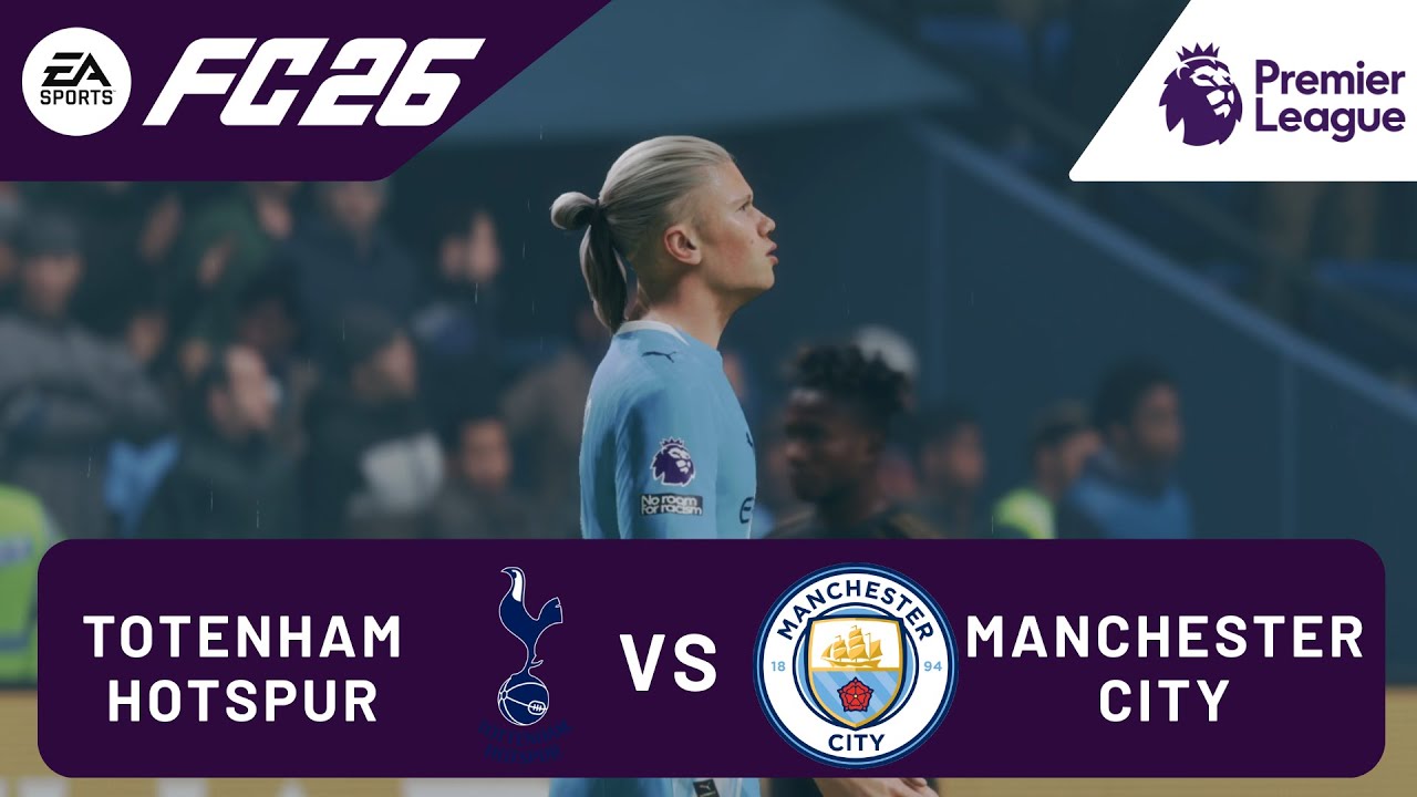 EA FC 26 - Manchester City vs Liverpool | Premier League 25/26 gameplay 4K 60FPS