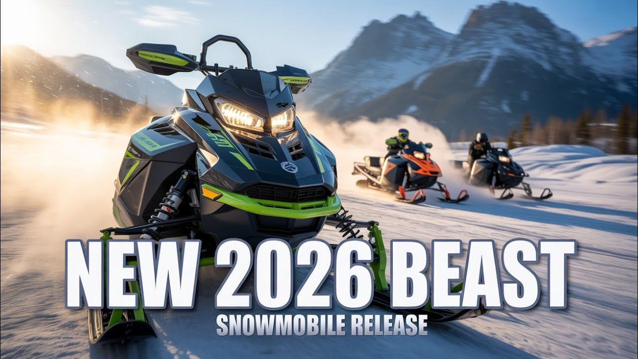 NEW 2026 Snowmobile BEAST – First Look & Full Reveal!