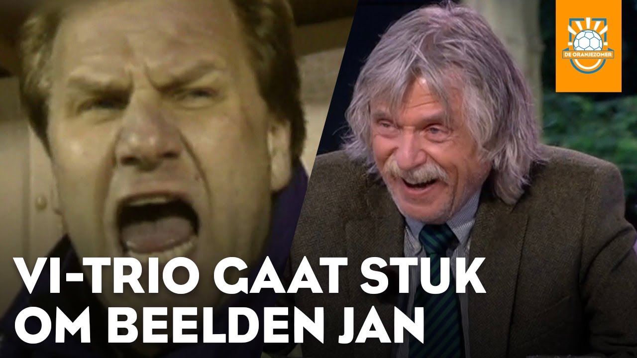 VI-trio gaat helemaal stuk om beelden van Jan als trainer | DE ORANJEZOMER