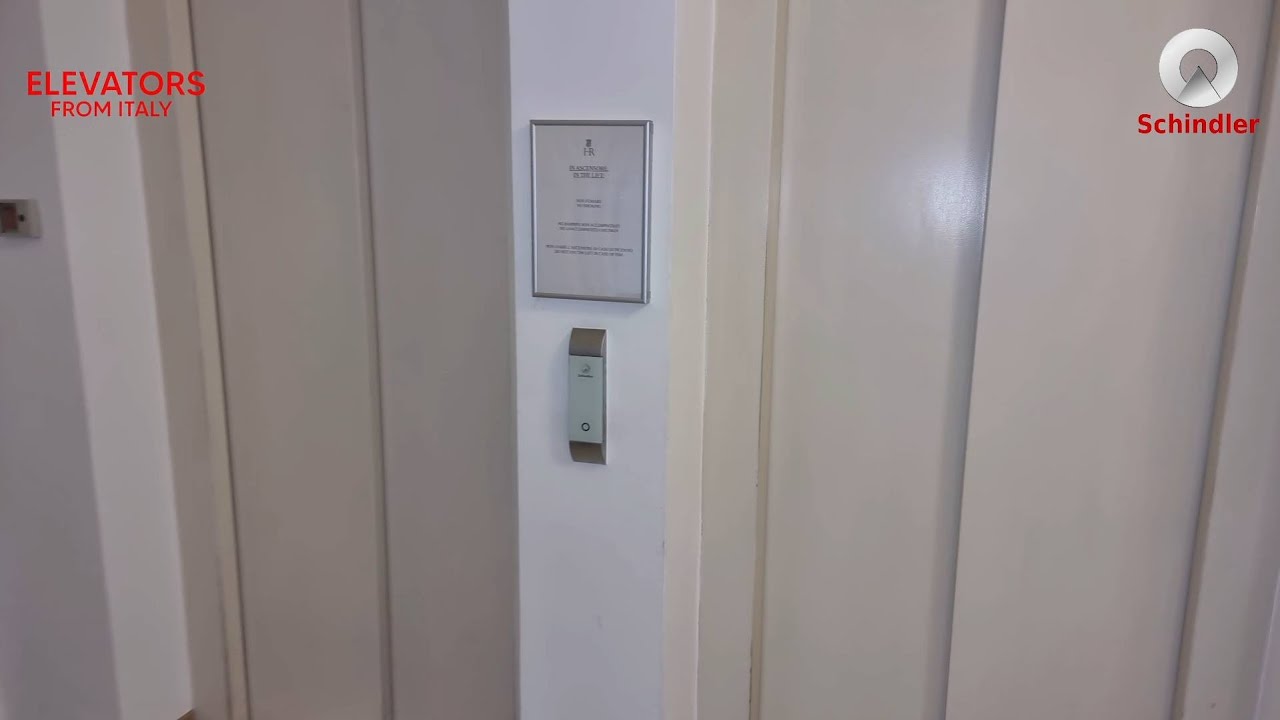 2 2010 Schindler 3300 MRL traction elevators@Hotel**** Residence Amalfi, Amalfi, Italy